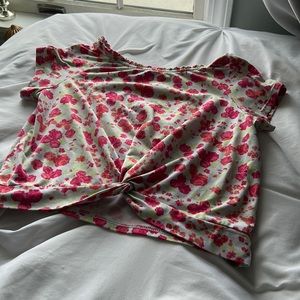 Girls rose shirt